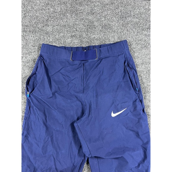 Nike Pants Mens LT Pro Elite Podium Blue Track Field Running Pants AO8872 492